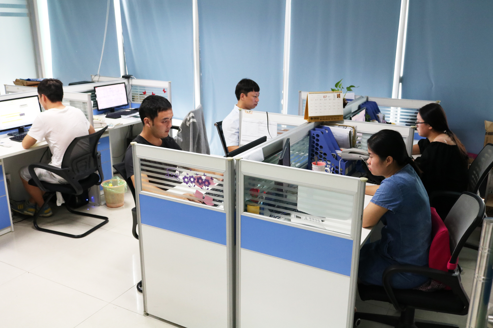 東勝物流操作部辦公區