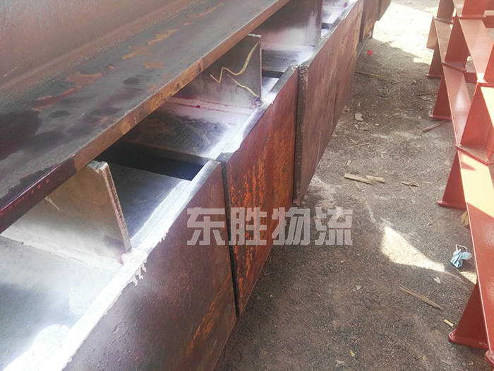 佛山鋼結構材料運輸到香港，鋼材運輸香港,深圳東勝物流鋼結構材料運輸到香港案例圖