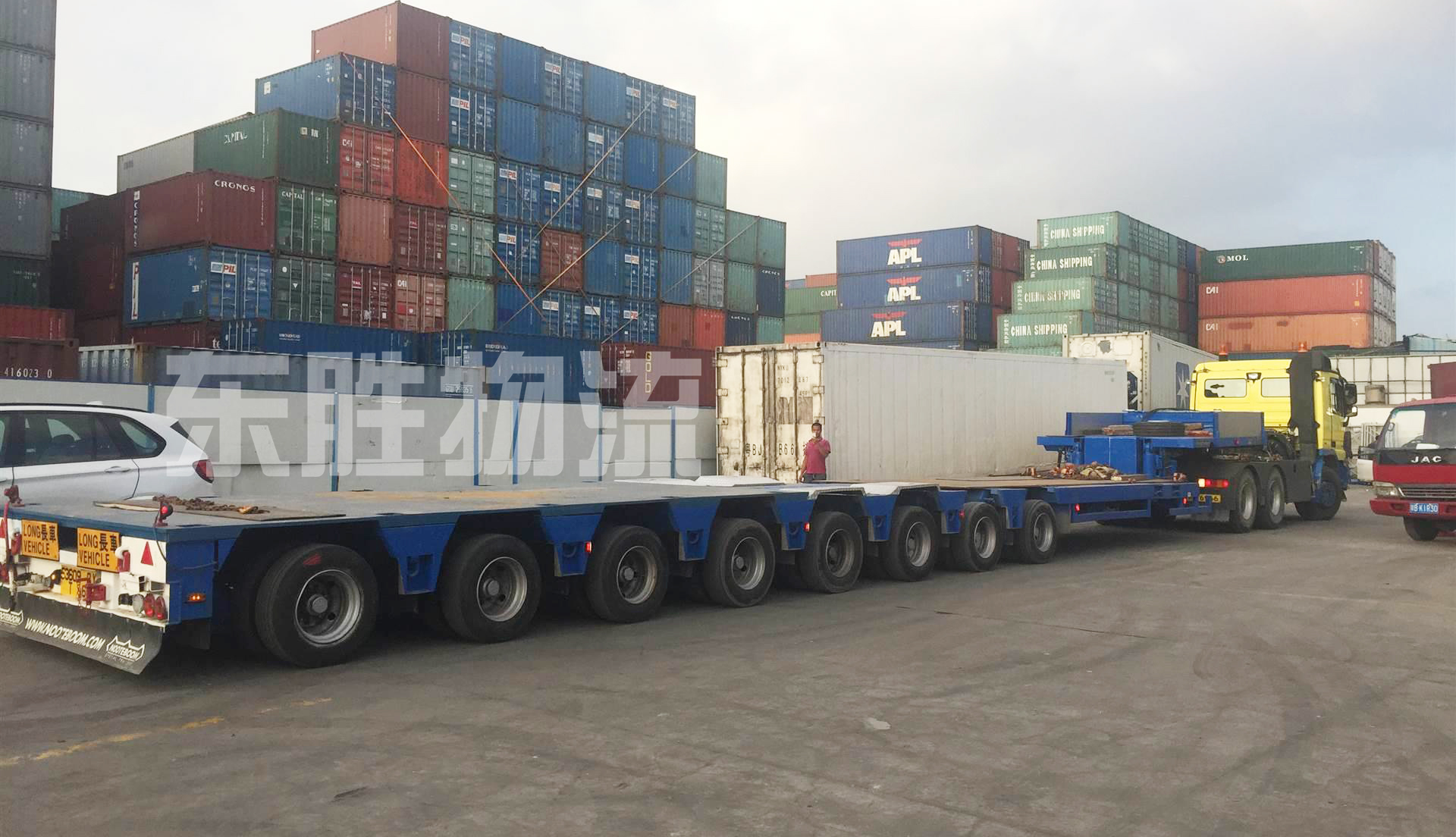 佛山到香港陸運(yùn)專線，佛山到香港專線物流公司運(yùn)輸案例圖